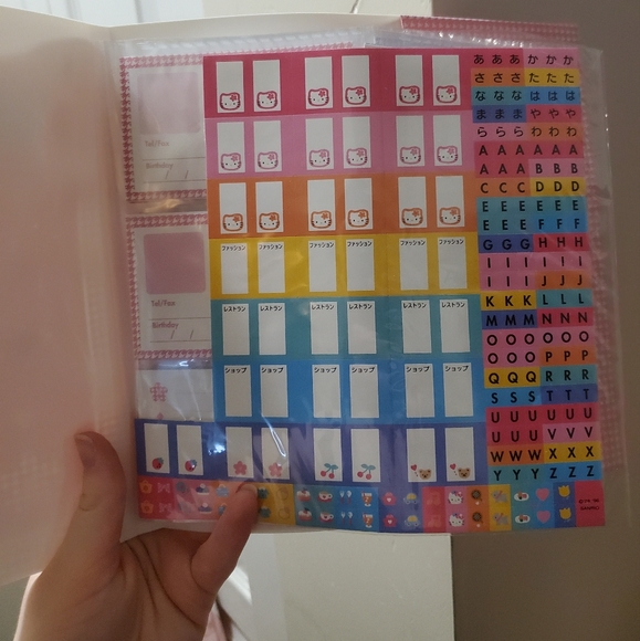 Vintage Hello Kitty Address Book - Picture 3 of 4